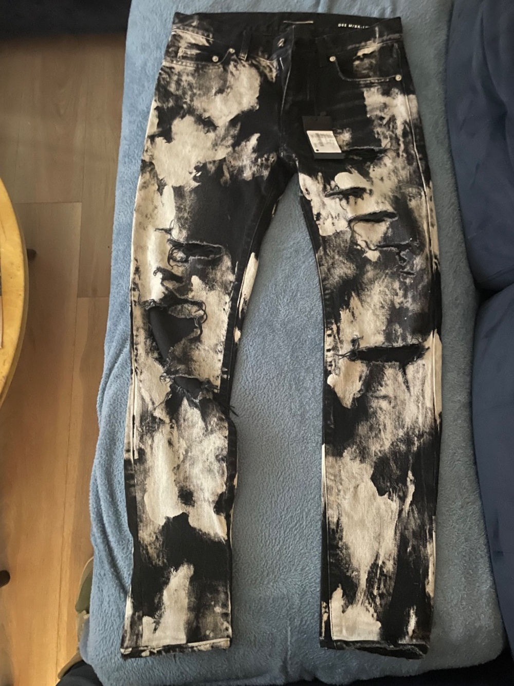 Saint Laurent D02/MSK-LW Surf Sound destroyed denim - Picture 5 of 5